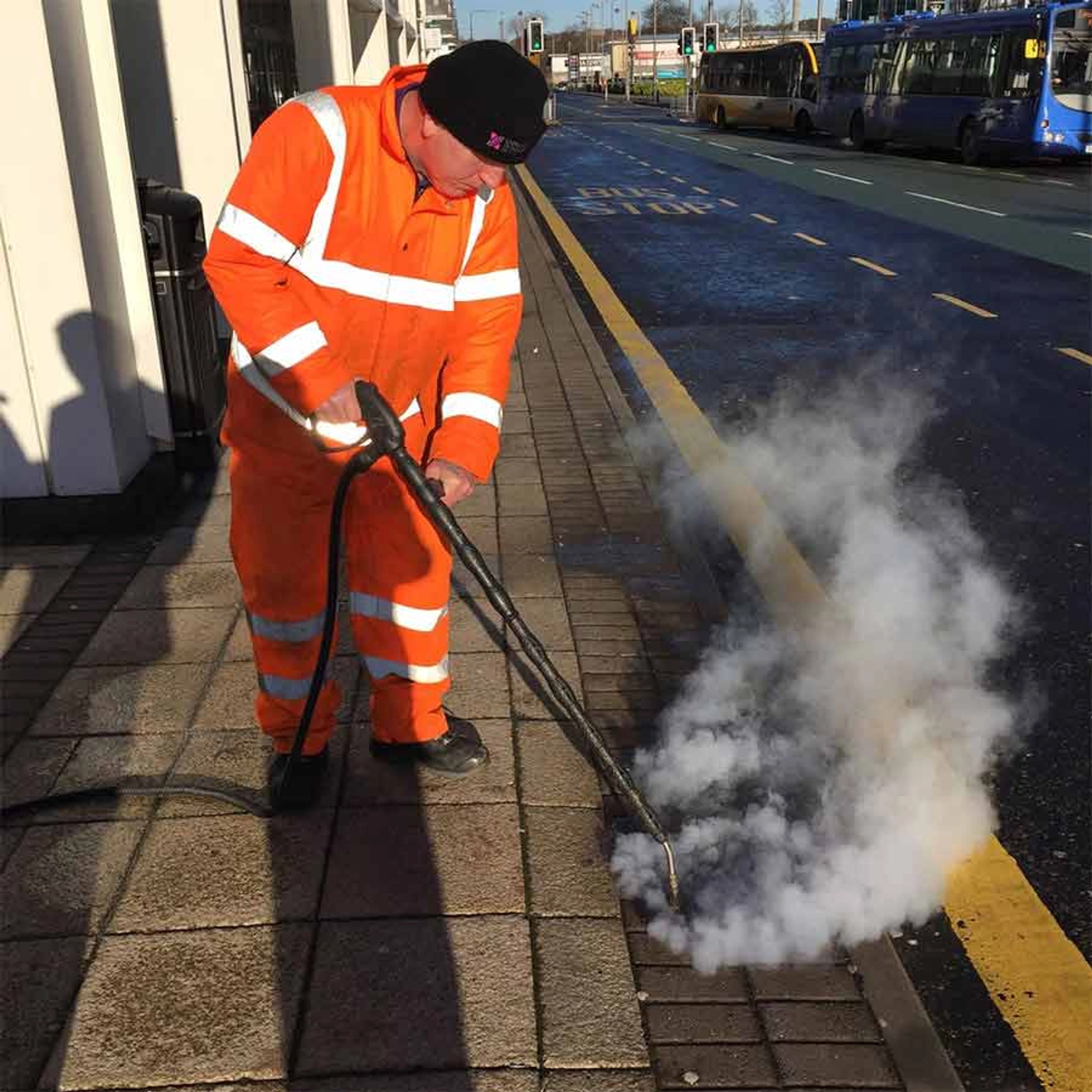 Chewing gum removal example 3